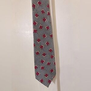 Charing Cross hand finished 100% silk tie made in USA RN 17899